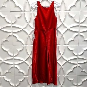 NEW Lovely amber LX charmeuse esme mid dress sz 10.  LL